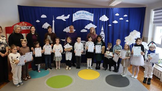 Chełm. Brawa dla przedszkolaków! Konkurs "I love English" w Przedszkolu Miejskim nr 2 [GALERIA ZDJĘĆ]