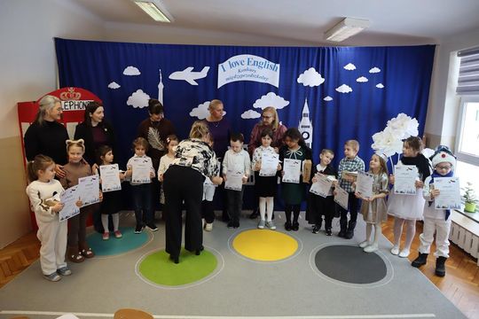 Chełm. Brawa dla przedszkolaków! Konkurs "I love English" w Przedszkolu Miejskim nr 2 [GALERIA ZDJĘĆ] 
