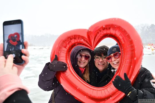 Jubileuszowy zlot morsów u Krasnostawskich Karpi 