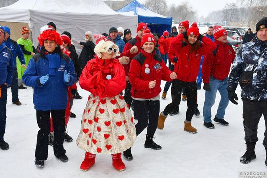 Jubileuszowy zlot morsów u Krasnostawskich Karpi 