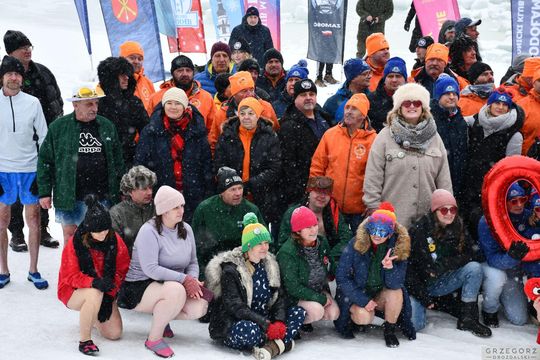 Jubileuszowy zlot morsów u Krasnostawskich Karpi 