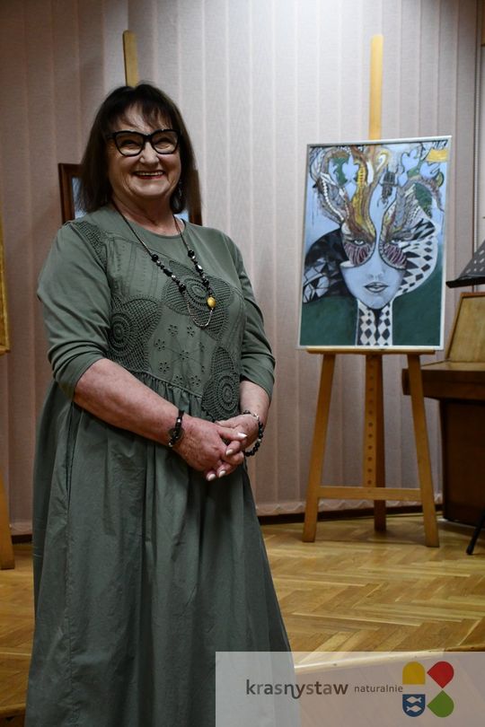 Krasnystaw. Sztuka zakorzeniona w regionie – spotkanie z Marią Świszcz [GALERIA ZDJĘĆ]