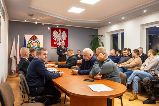 Nowy zarząd w OSP Włodawa [ZDJĘCIA]