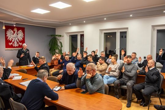 Nowy zarząd w OSP Włodawa [ZDJĘCIA]