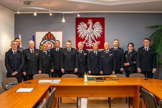 Nowy zarząd w OSP Włodawa [ZDJĘCIA]