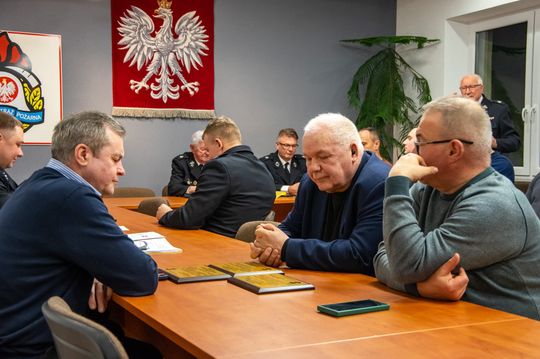 Nowy zarząd w OSP Włodawa [ZDJĘCIA]