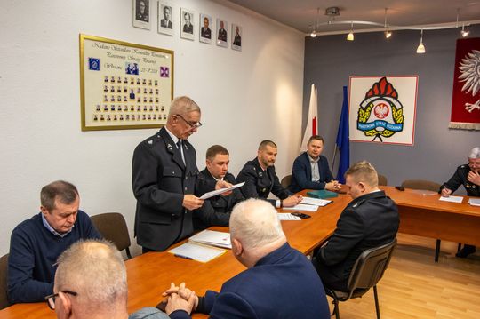 Nowy zarząd w OSP Włodawa [ZDJĘCIA]