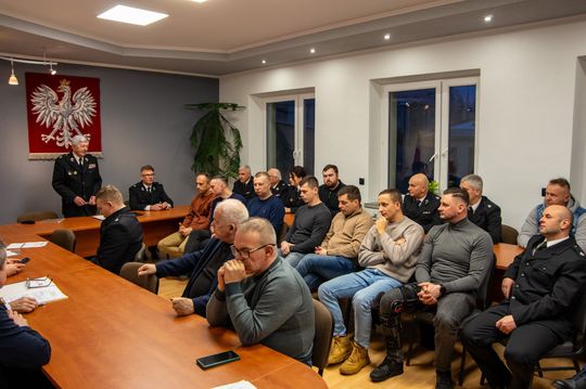 Nowy zarząd w OSP Włodawa [ZDJĘCIA]