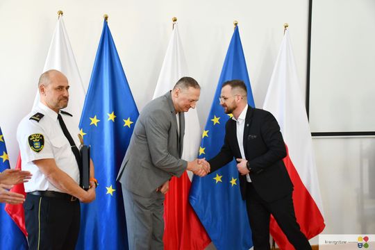 Krasnystaw. Ponad trzy dekady w jednej formacji. Strażnik z numerem 001 żegna mundur [GALERIA ZDJĘĆ]