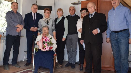 Sto lat pani Janiny – wyjątkowy jubileusz w gminie Kraśniczyn [GALERIA ZDJĘĆ]