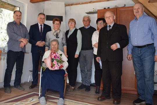 Sto lat pani Janiny – wyjątkowy jubileusz w gminie Kraśniczyn [GALERIA ZDJĘĆ] 