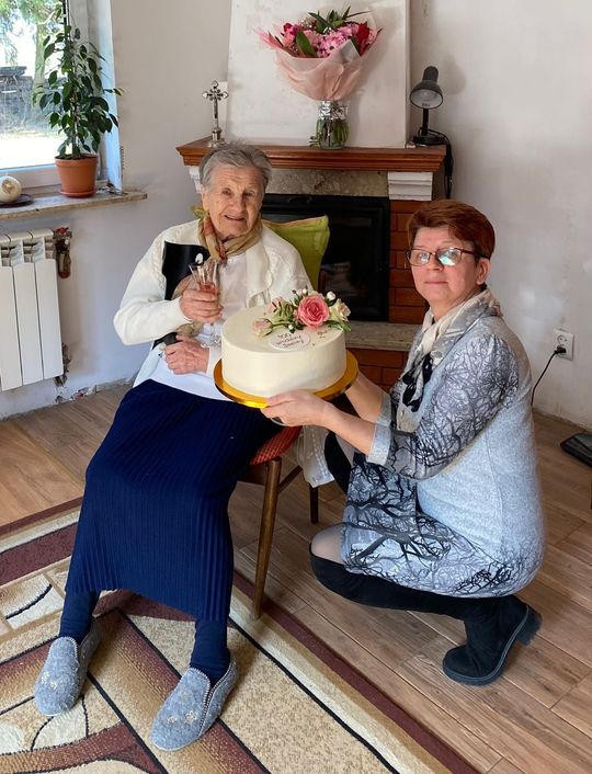 Sto lat pani Janiny – wyjątkowy jubileusz w gminie Kraśniczyn [GALERIA ZDJĘĆ] 
