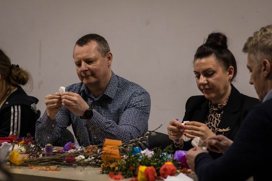 Krasnystaw. Świąteczna współpraca i pomoc w jednym – warsztaty wielkanocne z myślą o zwierzętach [GALERIA ZDJĘĆ]