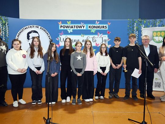 Konkursie Młodych Talentów w Siedliszczu - „Wiosna, ach to Ty” [GALERIA ZDJĘĆ]