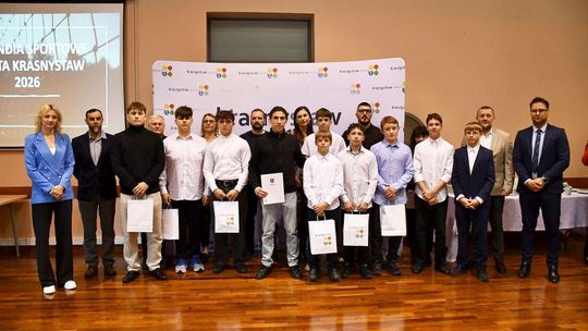 Krasnystaw nagradza sportową młodzież. Rekordowa liczba stypendiów [GALERIA ZDJĘĆ]