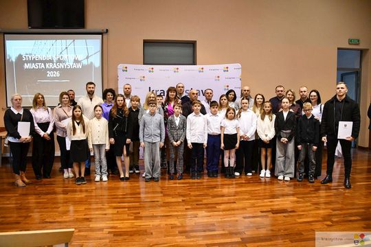 Krasnystaw nagradza sportową młodzież. Rekordowa liczba stypendiów [GALERIA ZDJĘĆ] 