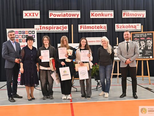 Finał XXIV Powiatowego Konkursu Filmowego w Krasnymstawie. Młodzi twórcy nagrodzeni [GALERIA ZDJĘĆ]