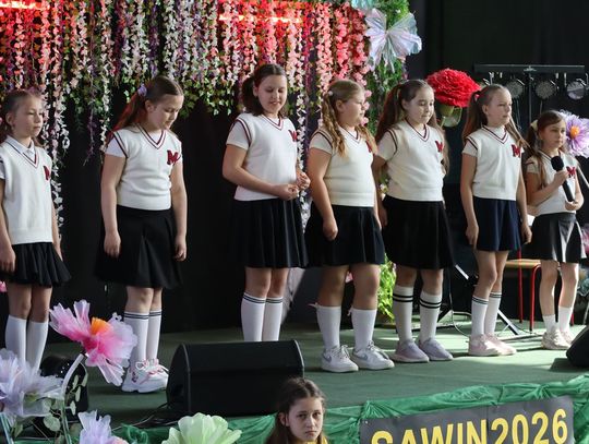 Finał II Powiatowego Przeglądu Młodych Talentów w Zespole Szkół w Sawinie [GALERIA ZDJĘĆ]