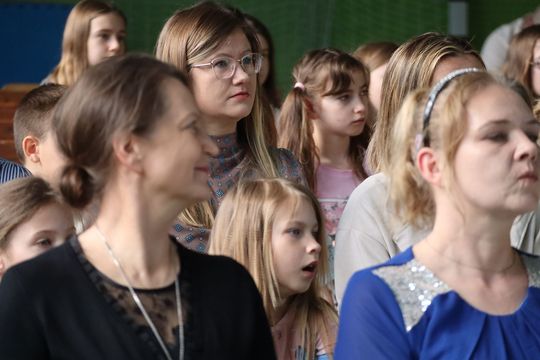 Finał II Powiatowego Przeglądu Młodych Talentów w Zespole Szkół w Sawinie [GALERIA ZDJĘĆ]