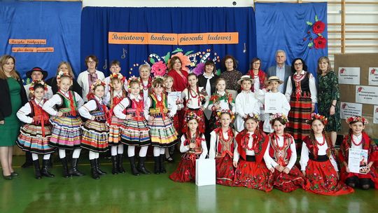 Powiatowy Konkurs Piosenki Ludowej w Szkole Podstawowej w Lisznie [GALERIA ZDJĘĆ]