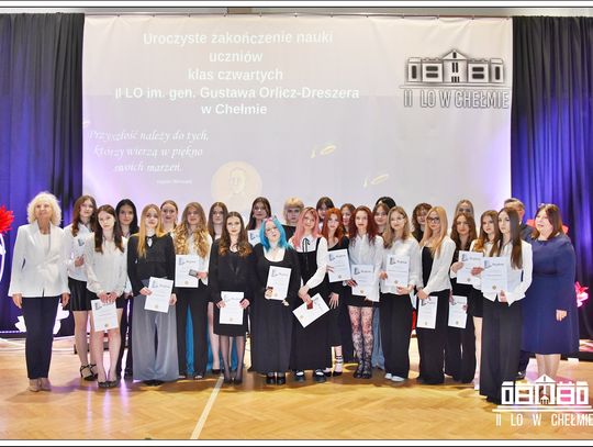 Pożegnanie maturzystów w II LO w Chełmie [GALERIA ZDJĘĆ]