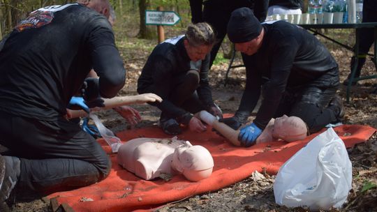 Pow. krasnostawski. Firerun Team Challenge 2026 w Krasnymstawie. Strażacy i pasjonaci rywalizowali na wymagającej trasie