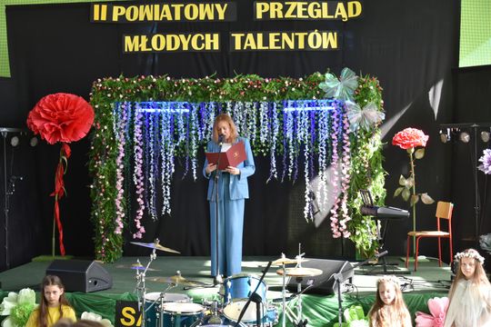 Finał II Powiatowego Przeglądu Młodych Talentów w Zespole Szkół w Sawinie [GALERIA ZDJĘĆ]