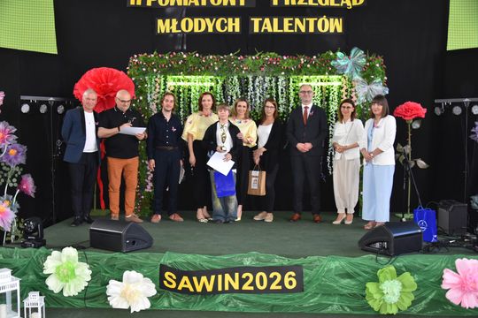 Finał II Powiatowego Przeglądu Młodych Talentów w Zespole Szkół w Sawinie [GALERIA ZDJĘĆ]