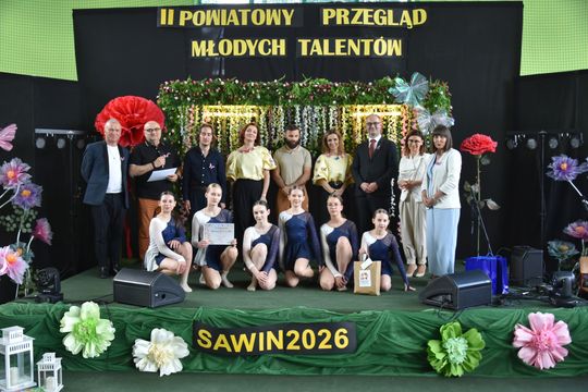 Finał II Powiatowego Przeglądu Młodych Talentów w Zespole Szkół w Sawinie [GALERIA ZDJĘĆ]