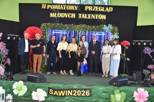 Finał II Powiatowego Przeglądu Młodych Talentów w Zespole Szkół w Sawinie [GALERIA ZDJĘĆ]