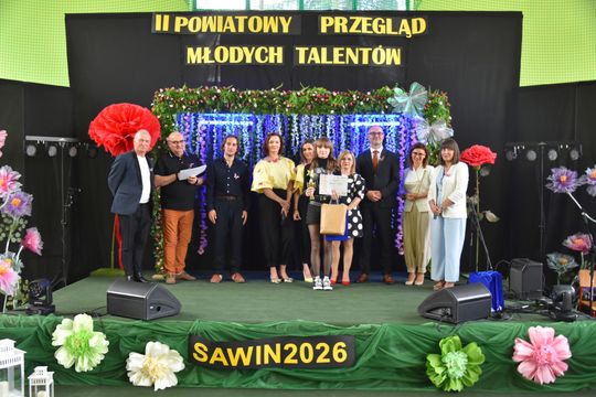 Finał II Powiatowego Przeglądu Młodych Talentów w Zespole Szkół w Sawinie [GALERIA ZDJĘĆ]