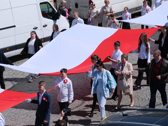 Tak Chełmianie świętowali 3 maja. Uroczystości na pl. Łuczkowskiego [GALERIA ZDJĘĆ]