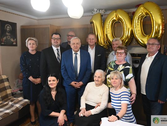 Gm. Fajsławice. 100 lat pani Janiny Wasil [GALERIA ZDJĘĆ]