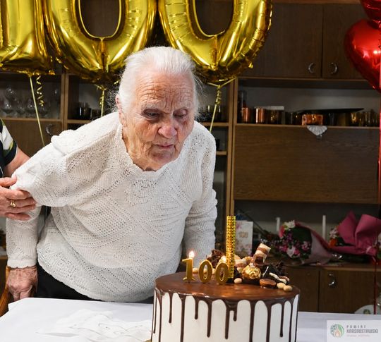 Gm. Fajsławice. 100 lat pani Janiny Wasil [GALERIA ZDJĘĆ] 