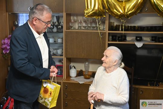 Gm. Fajsławice. 100 lat pani Janiny Wasil [GALERIA ZDJĘĆ] 
