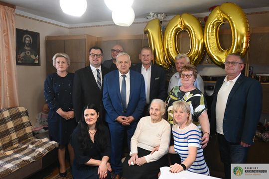 Gm. Fajsławice. 100 lat pani Janiny Wasil [GALERIA ZDJĘĆ] 