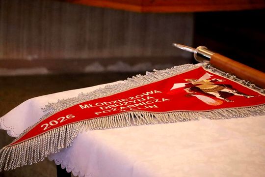 Gm. Ruda-Huta. Pierwszy proporzec dla MDP Żalin. Wyjątkowa uroczystość młodych strażaków [GALERIA ZDJĘĆ] 