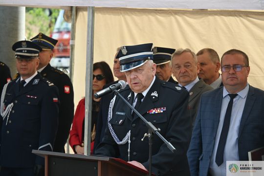 Gm. Żółkiewka. 100 lat służby i tradycji. Jubileusz OSP Olchowiec połączony z nadaniem sztandaru [GALERIA ZDJĘĆ] 