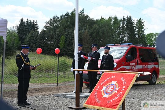 Gm. Żółkiewka. 100 lat służby i tradycji. Jubileusz OSP Olchowiec połączony z nadaniem sztandaru [GALERIA ZDJĘĆ] 