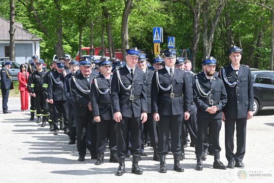 Gm. Żółkiewka. 100 lat służby i tradycji. Jubileusz OSP Olchowiec połączony z nadaniem sztandaru [GALERIA ZDJĘĆ] 