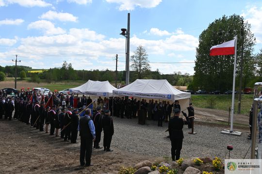 Gm. Żółkiewka. 100 lat służby i tradycji. Jubileusz OSP Olchowiec połączony z nadaniem sztandaru [GALERIA ZDJĘĆ] 