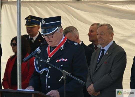 Gm. Żółkiewka. 100 lat służby i tradycji. Jubileusz OSP Olchowiec połączony z nadaniem sztandaru [GALERIA ZDJĘĆ] 