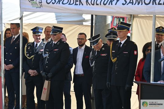 Gm. Żółkiewka. 100 lat służby i tradycji. Jubileusz OSP Olchowiec połączony z nadaniem sztandaru [GALERIA ZDJĘĆ] 
