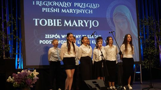 pierwsza edycja Regionalnego Przeglądu Pieśni Maryjnych pod hasłem „Tobie Maryjo”