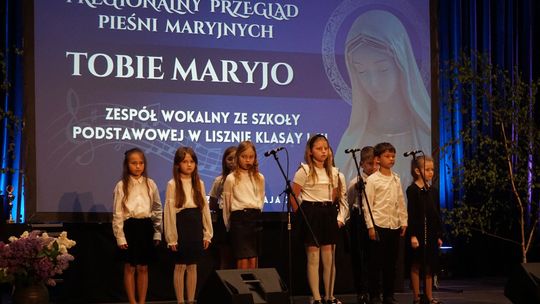 pierwsza edycja Regionalnego Przeglądu Pieśni Maryjnych pod hasłem „Tobie Maryjo”
