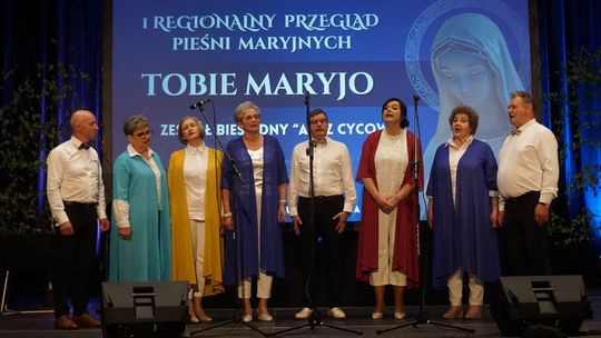 pierwsza edycja Regionalnego Przeglądu Pieśni Maryjnych pod hasłem „Tobie Maryjo”