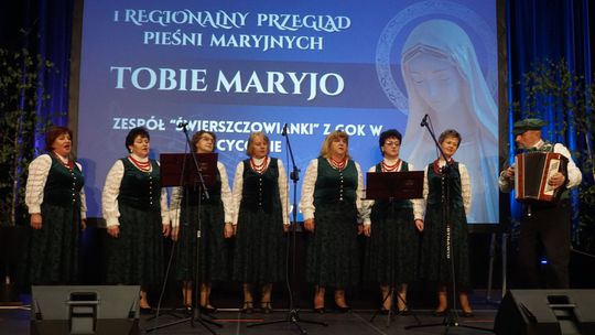 pierwsza edycja Regionalnego Przeglądu Pieśni Maryjnych pod hasłem „Tobie Maryjo”
