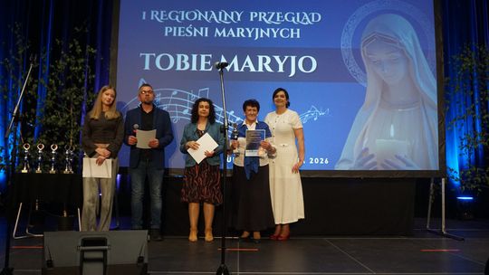 pierwsza edycja Regionalnego Przeglądu Pieśni Maryjnych pod hasłem „Tobie Maryjo”