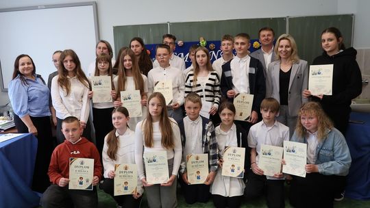 Gminny Konkurs Matematyczny w szkole podstawowej w Strachosławiu [GALERIA ZDJĘĆ]