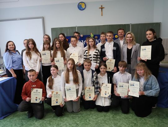 Gminny Konkurs Matematyczny w szkole podstawowej w Strachosławiu [GALERIA ZDJĘĆ]